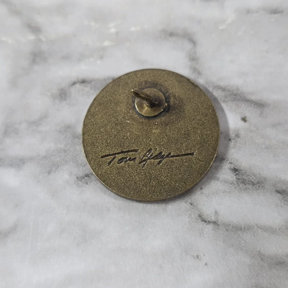 U.S. Department Of Homeland Security Lapel Pin with Tom Ridge engraving